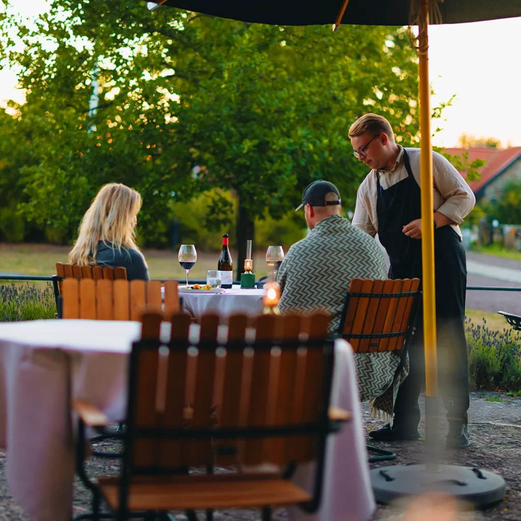 Eksgården Krog och Rum på östra sidan av Öland